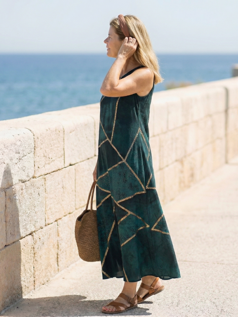 Saelle | Sukienka Midi Calm Tide