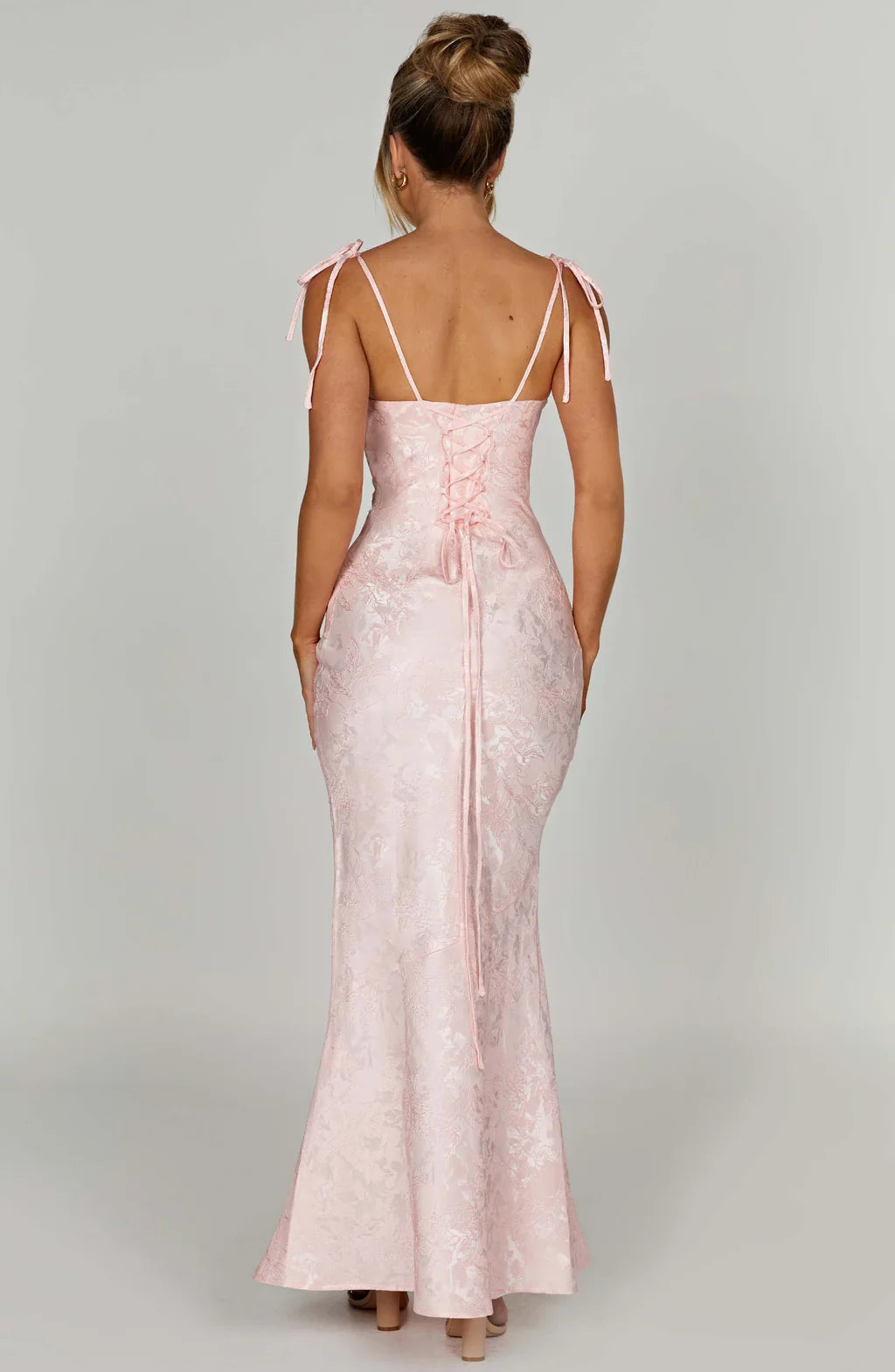 Suknia Floriana Jacquard Bloom