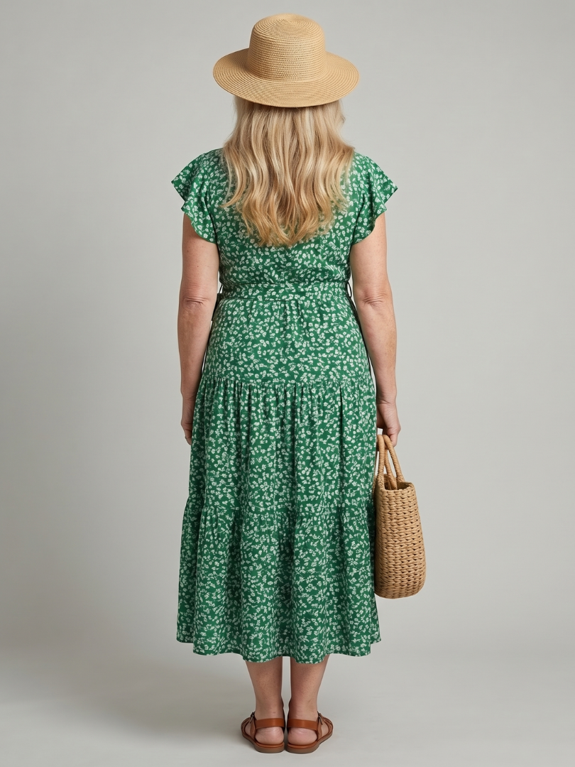 Nirelle | Spódnica Midi w Stylu Wrap