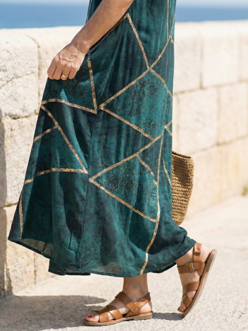 Saelle | Sukienka Midi Calm Tide
