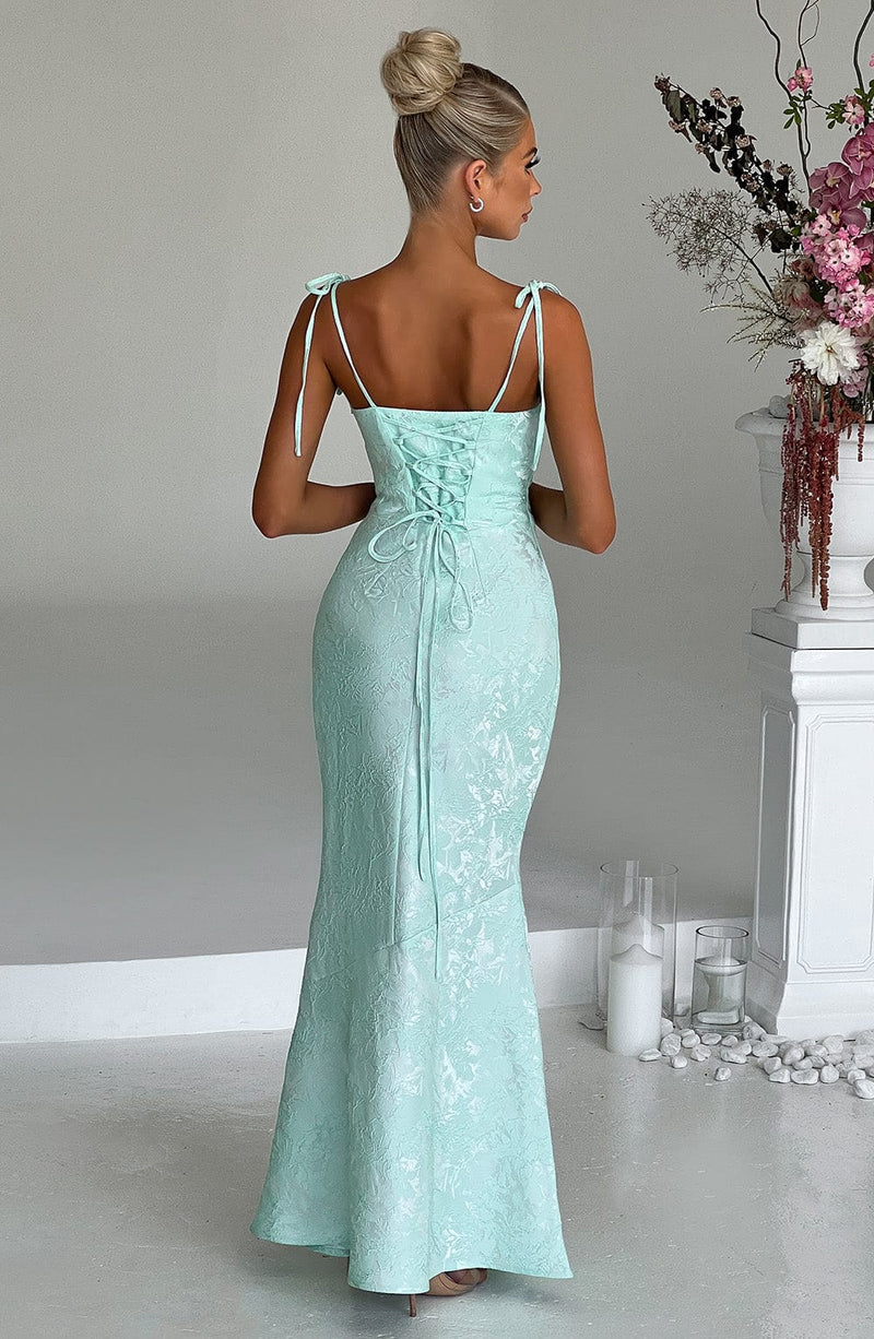 Suknia Floriana Jacquard Bloom
