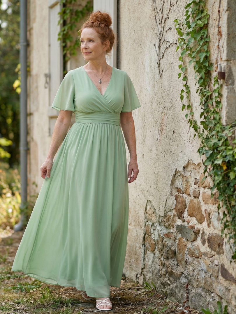 Noel | Sukienka Maxi Pure Wrap