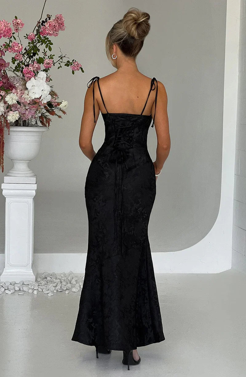 Suknia Floriana Jacquard Bloom