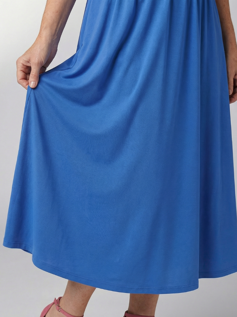 Nyel | Sukienka Midi Pure Drape