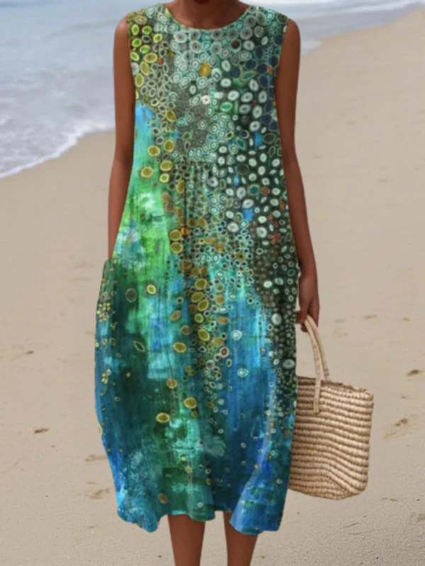 Zara | Sukienka Midi Reef