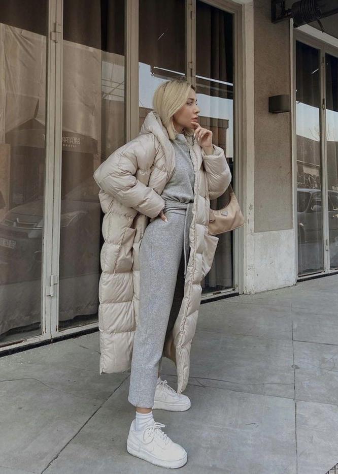 Aleida | Długi płaszcz zimowy dla kobiet