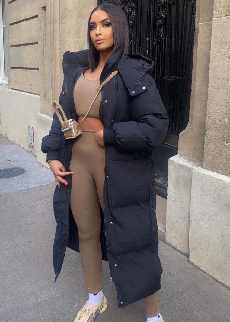 Aleida | Długi płaszcz zimowy dla kobiet