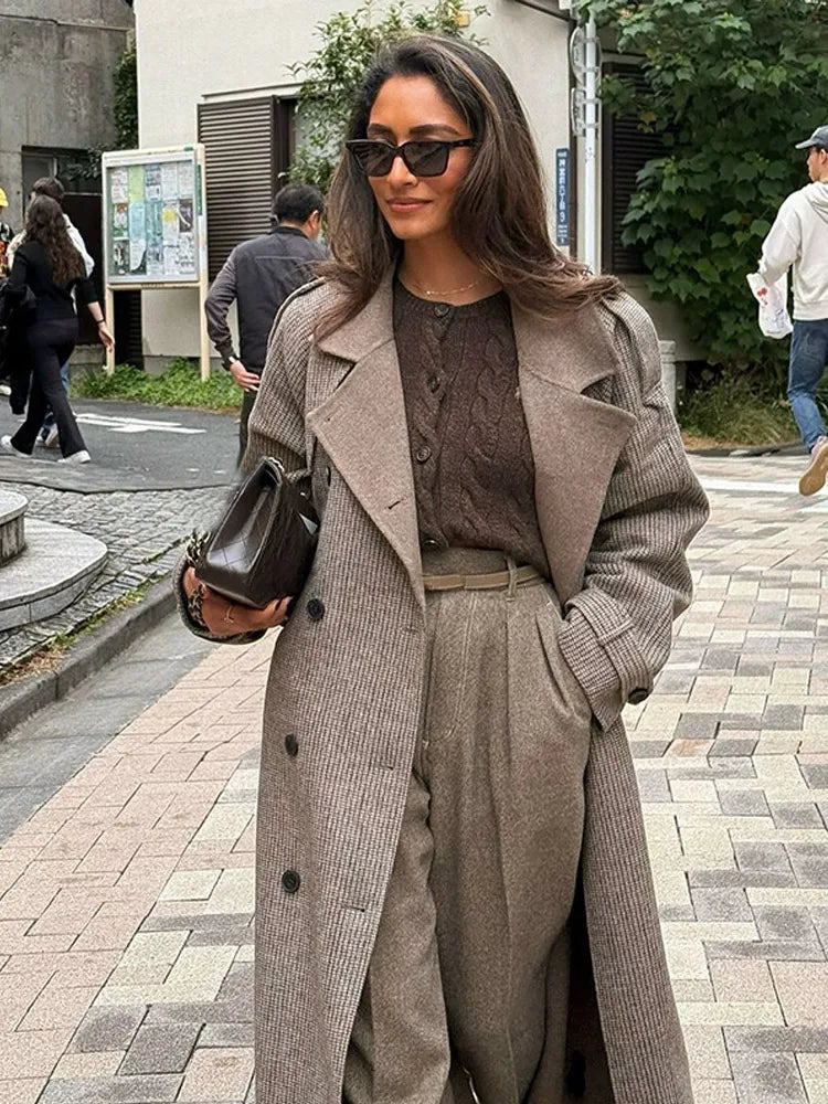 Andrea | Retro Płaszcz Damski