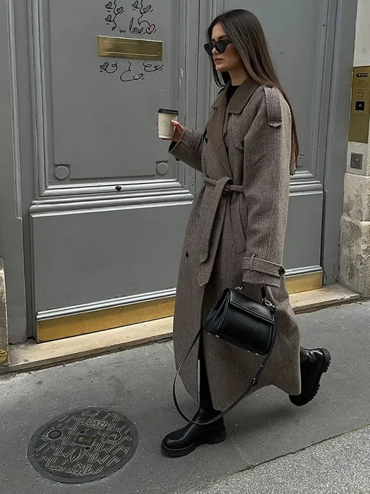 Andrea | Retro Płaszcz Damski