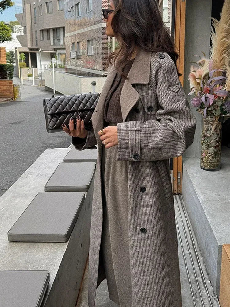 Andrea | Retro Płaszcz Damski