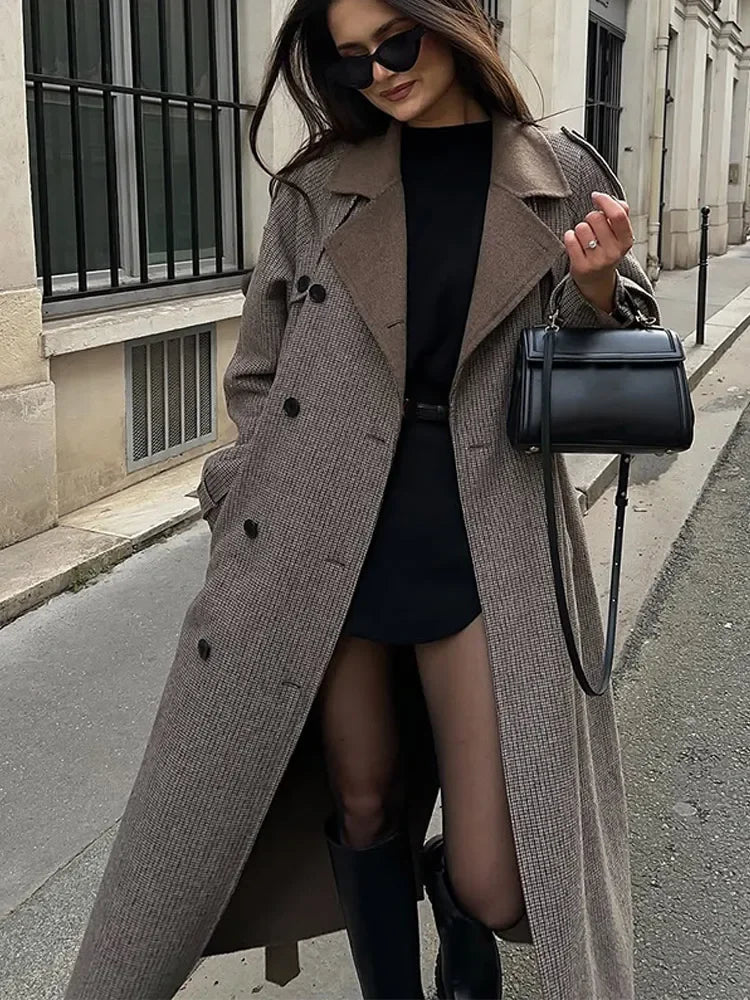 Andrea | Retro Płaszcz Damski