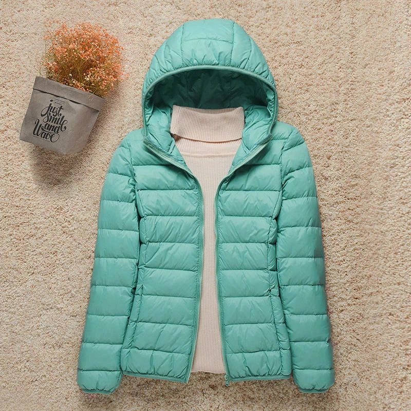 Bellamy | kurtka zimowa damska slim puchowa elegancka długa ciepła stylowa Chicveo