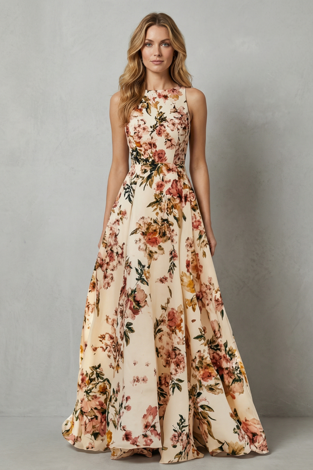 Bellefleur – Ponadczasowa kwiatowa elegancja – Sukienka maxi