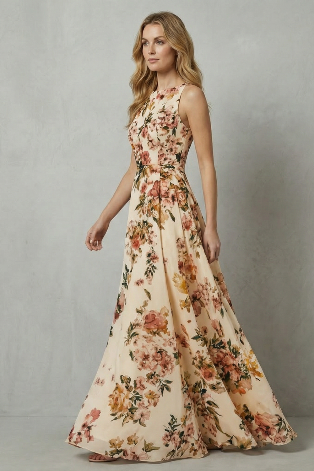 Bellefleur – Ponadczasowa kwiatowa elegancja – Sukienka maxi