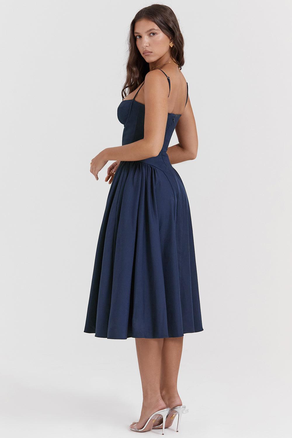 Amaya Elegancka Sukienka Midi
