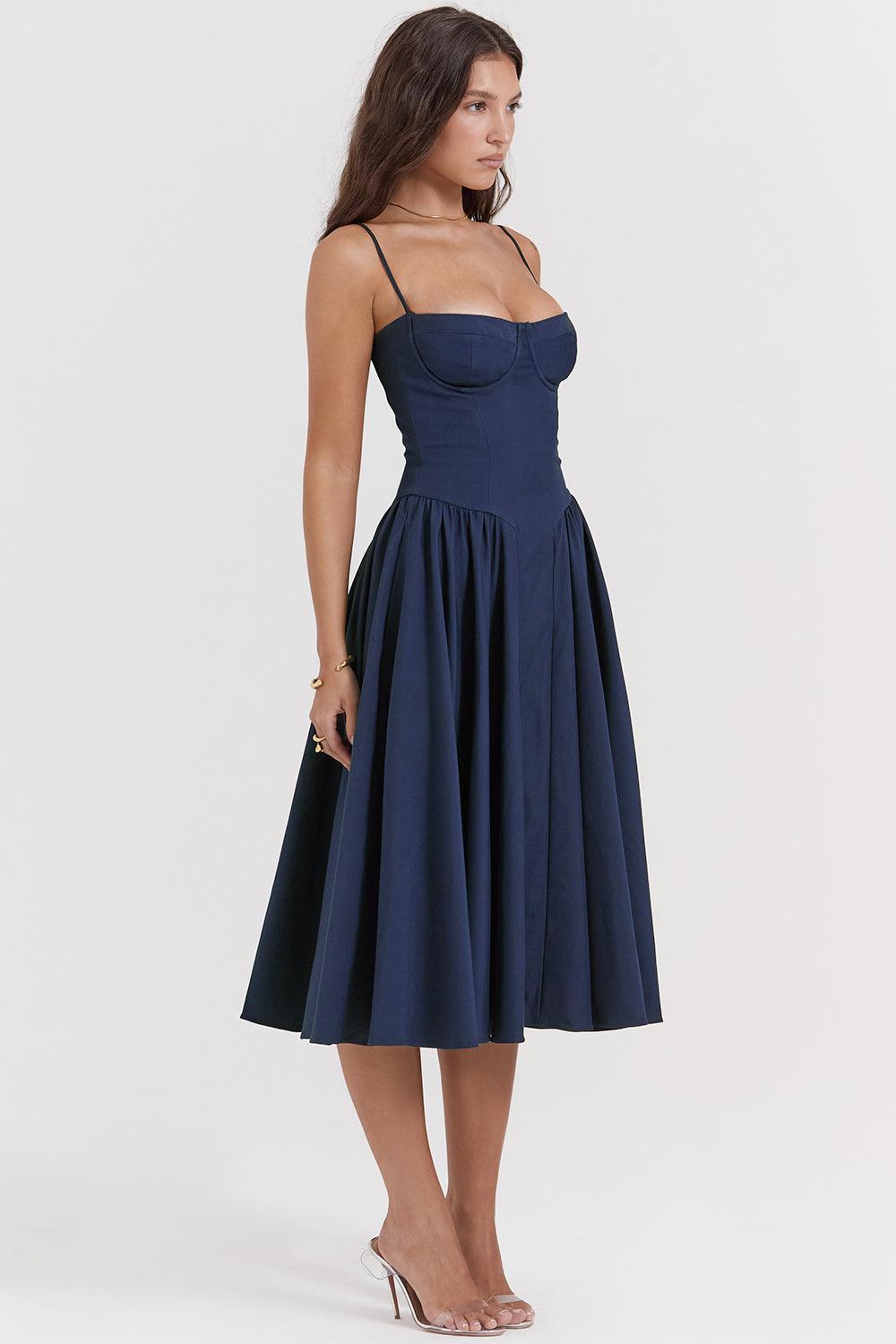Amaya Elegancka Sukienka Midi