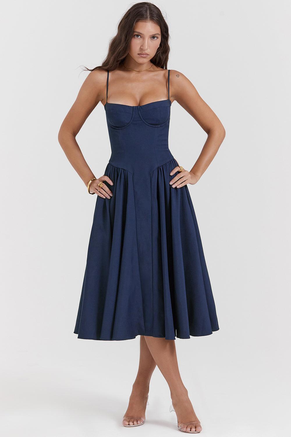 Amaya Elegancka Sukienka Midi