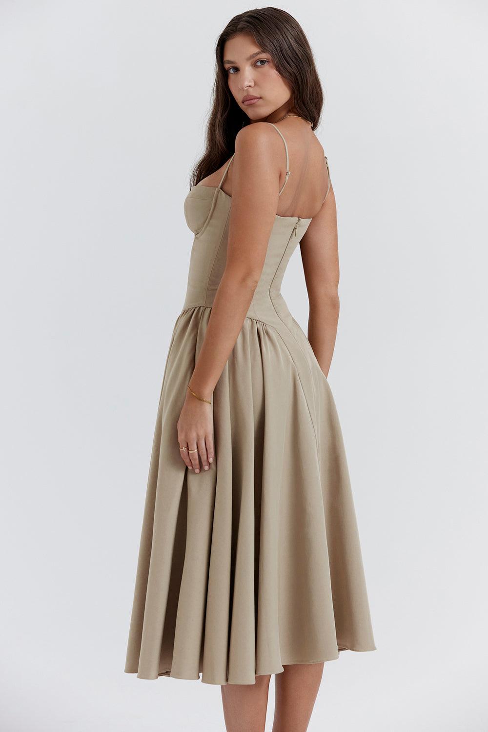 Amaya Elegancka Sukienka Midi