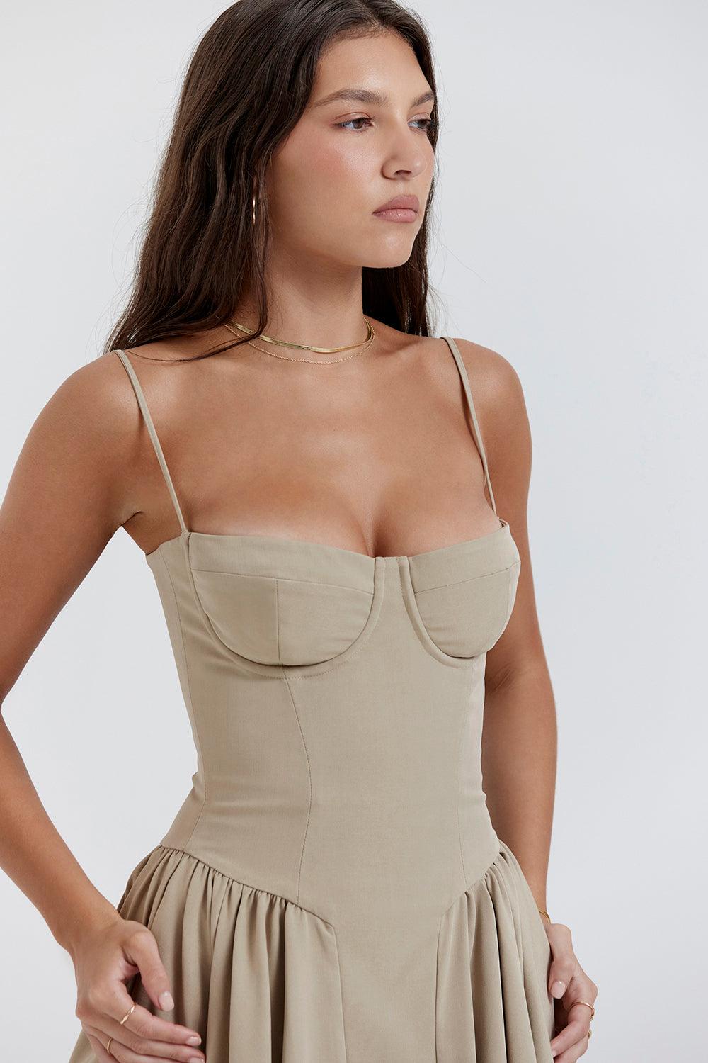 Amaya Elegancka Sukienka Midi