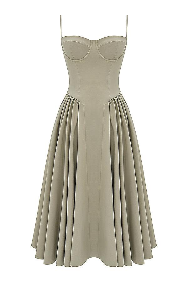 Amaya Elegancka Sukienka Midi