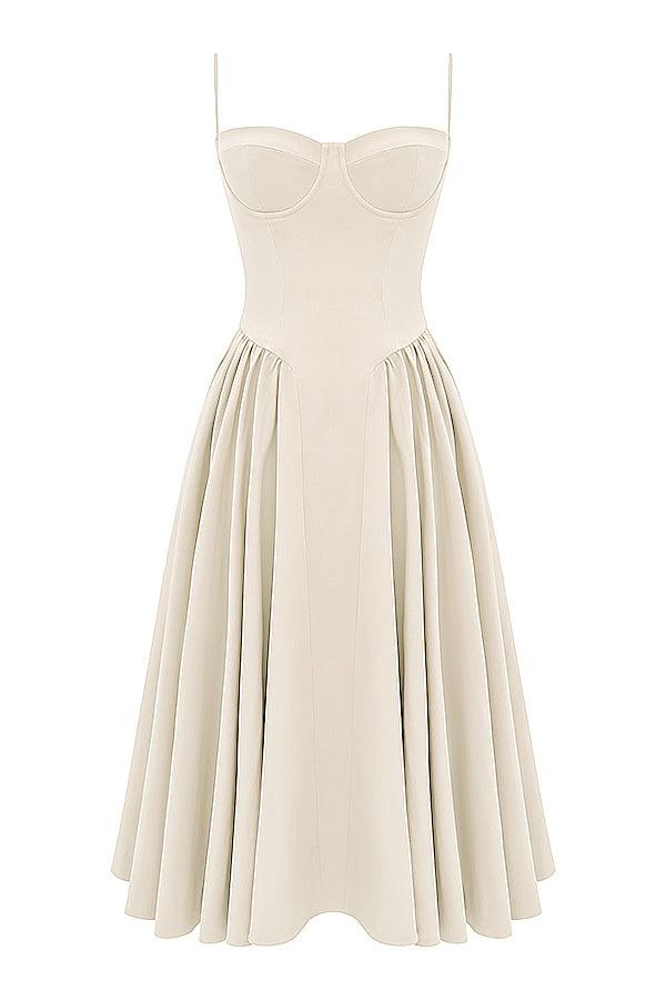 Amaya Elegancka Sukienka Midi