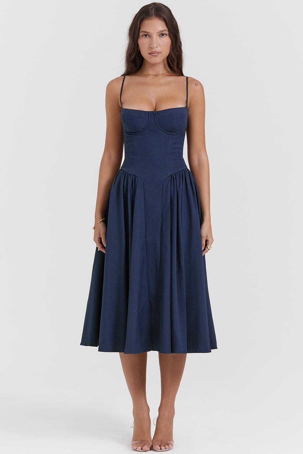 Amaya Elegancka Sukienka Midi