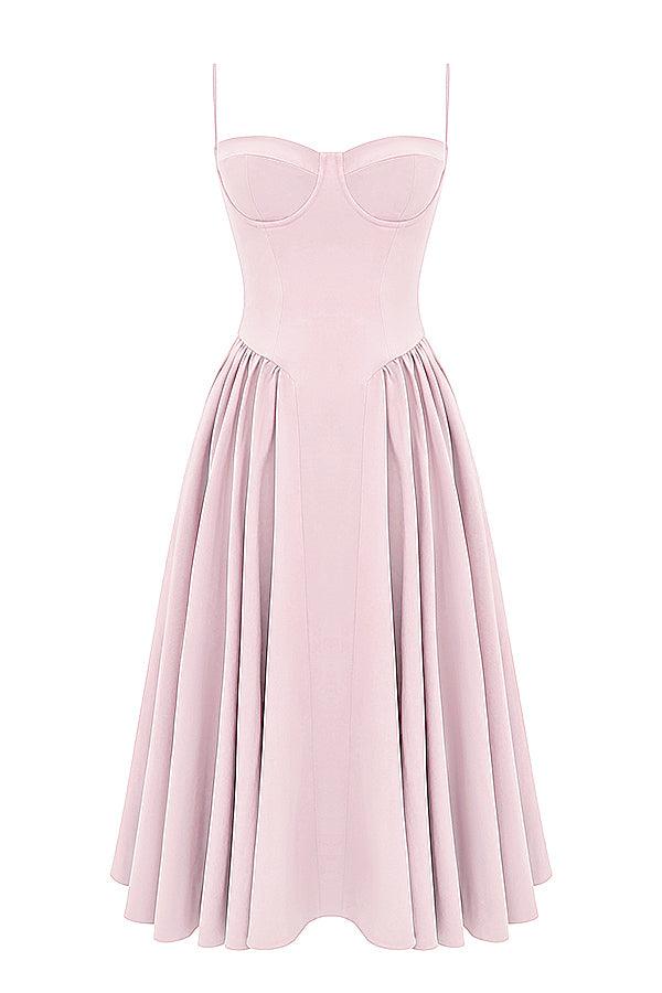 Amaya Elegancka Sukienka Midi