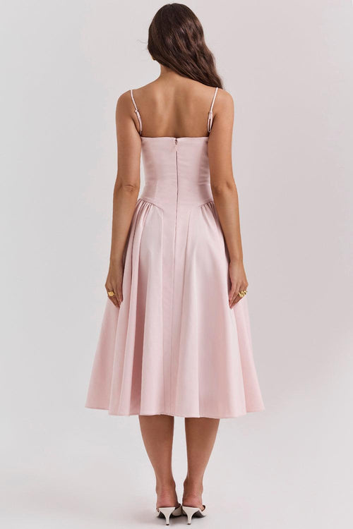 Amaya Elegancka Sukienka Midi