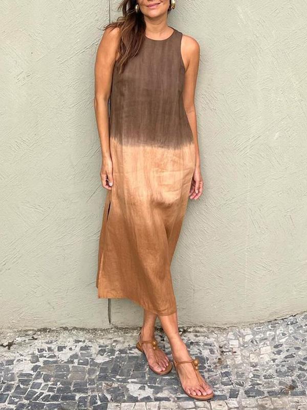Daria | Stylowa Letnia Sukienka Maxi z Przewiewnej Tkaniny