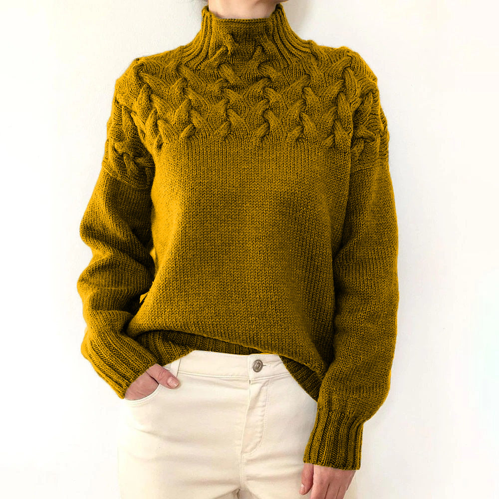 Delfina | Elegancki Golf Damski Sara na Zimę