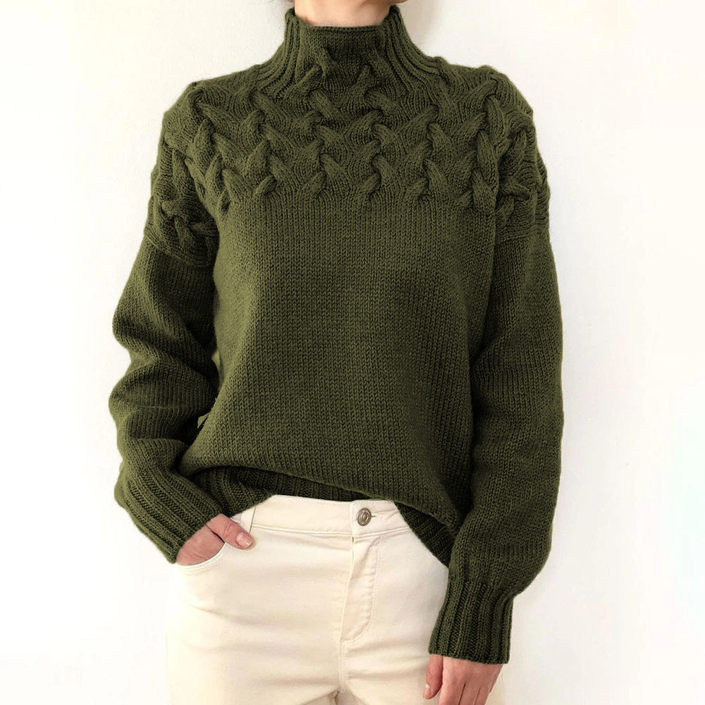 Delfina | Elegancki Golf Damski Sara na Zimę