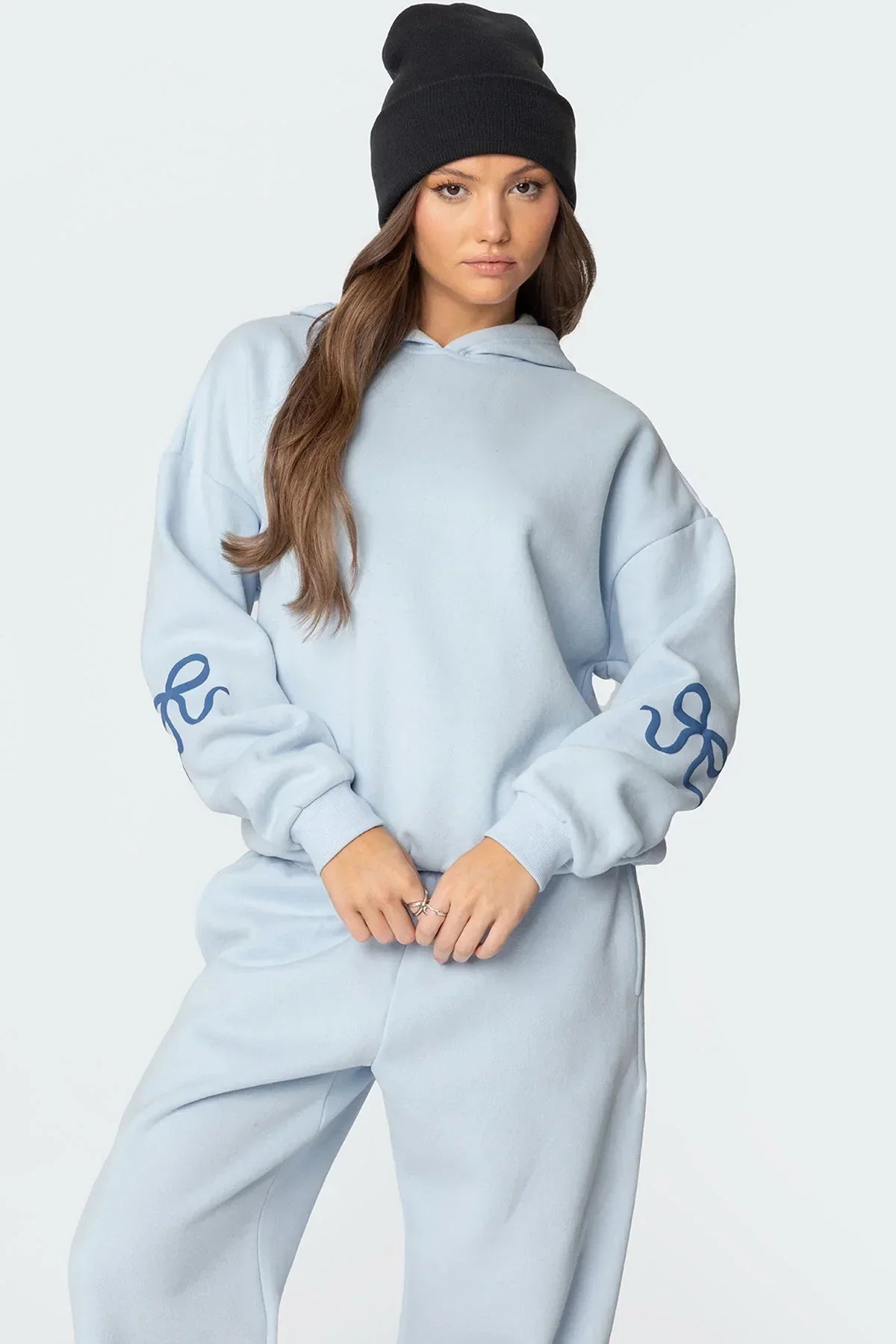 Emilia Klasyczny Dres z Kokardkami