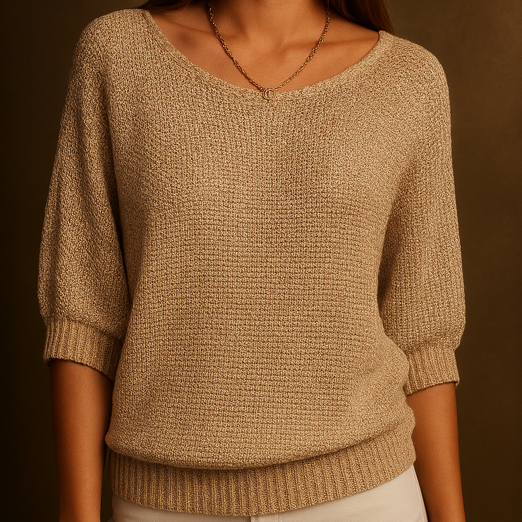 Fiona | Damski Miękki Sweter