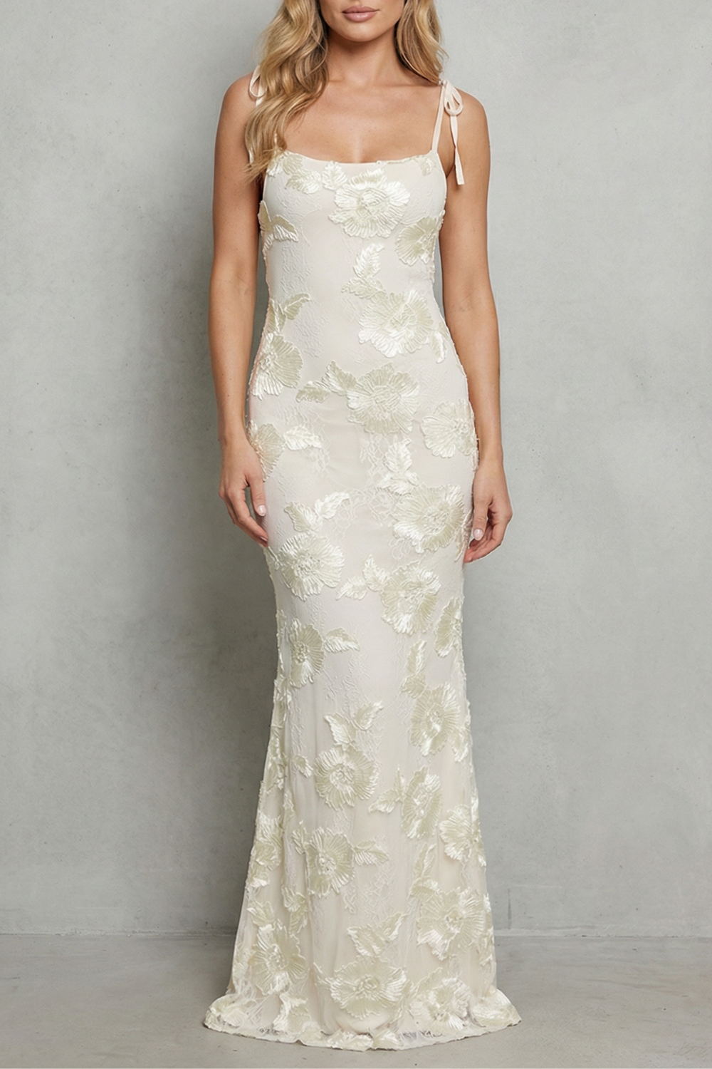 Fiona – Promienna sukienka – Damska sukienka maxi w kwiaty
