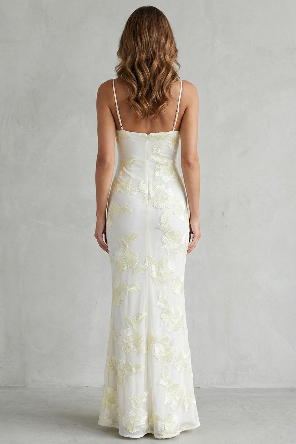 Fiona – Promienna sukienka – Damska sukienka maxi w kwiaty