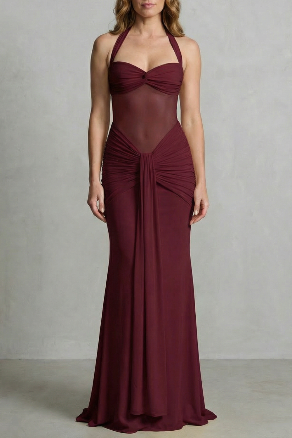 Ginalisse – Elegancja drapowanej rzeźby – Sukienka maxi