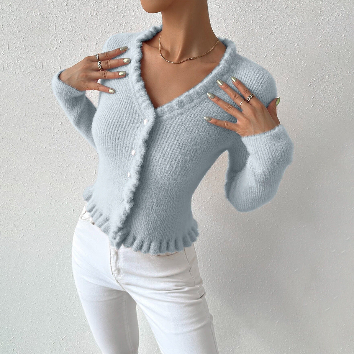 Hanna | Elegancki Sweter Damski Kardigan