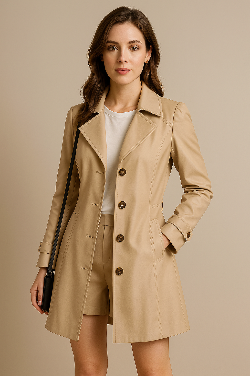 Ivy | Klasyczny Trencz Damski Elegancki