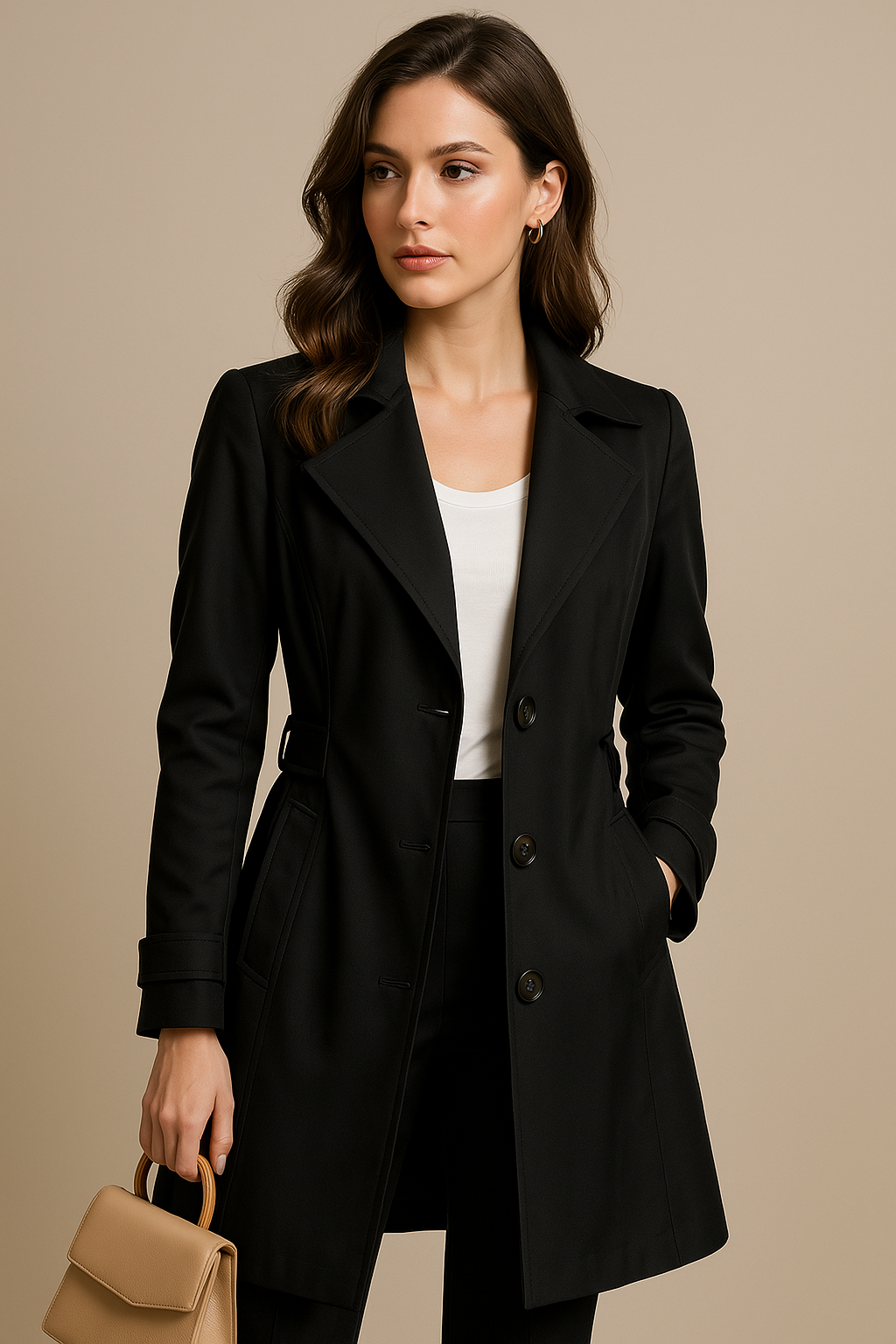 Ivy | Klasyczny Trencz Damski Elegancki