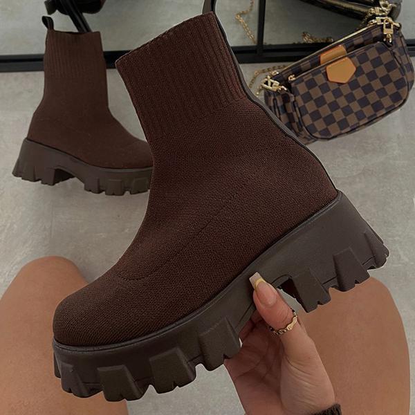 Kailani | Wygodne botki damskie skórzane casual na co dzień Chicveo