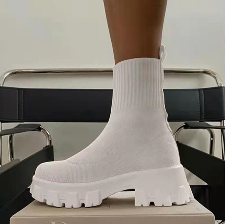 Kailani | Wygodne botki damskie skórzane casual na co dzień Chicveo