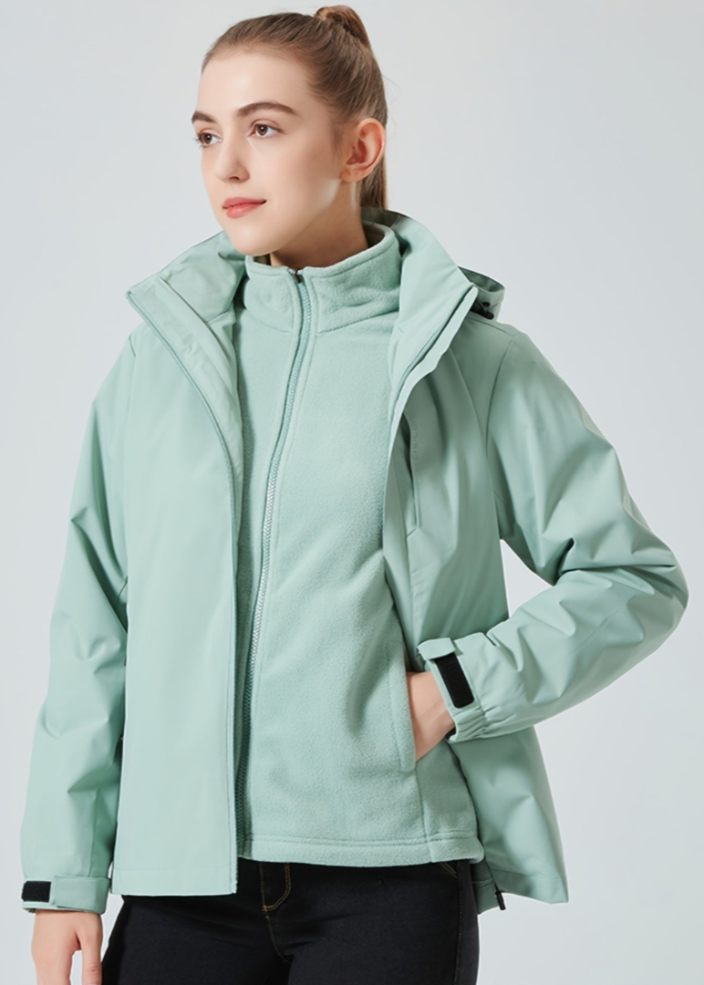 Leah | Wodoodporna Damska Kurtka Outdoor z Kapturem