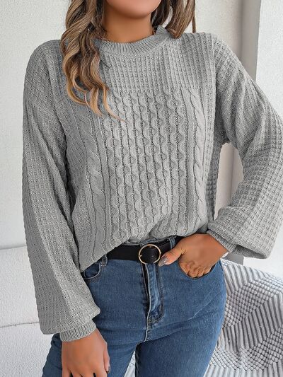 Modesta | Stylowy Sweter Damski z Grubym Splotem na Jesień/Zimę