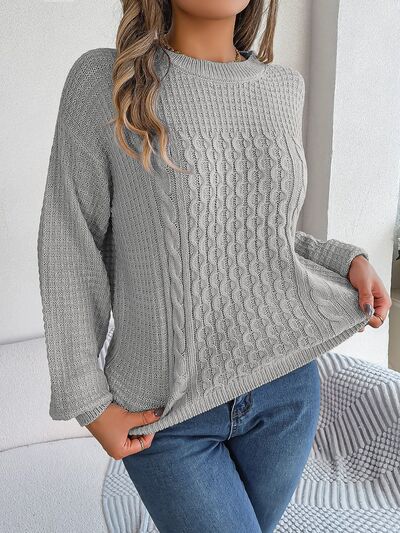 Modesta | Stylowy Sweter Damski z Grubym Splotem na Jesień/Zimę