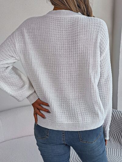 Modesta | Stylowy Sweter Damski z Grubym Splotem na Jesień/Zimę