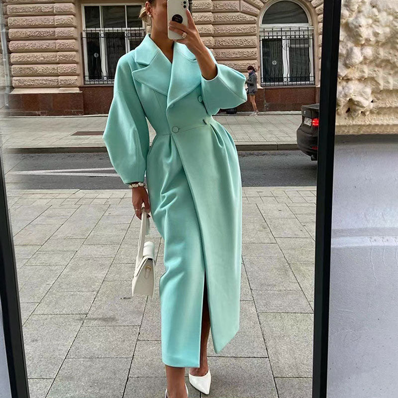 Natalie | Płaszcz w stylu vintage z guzikami
