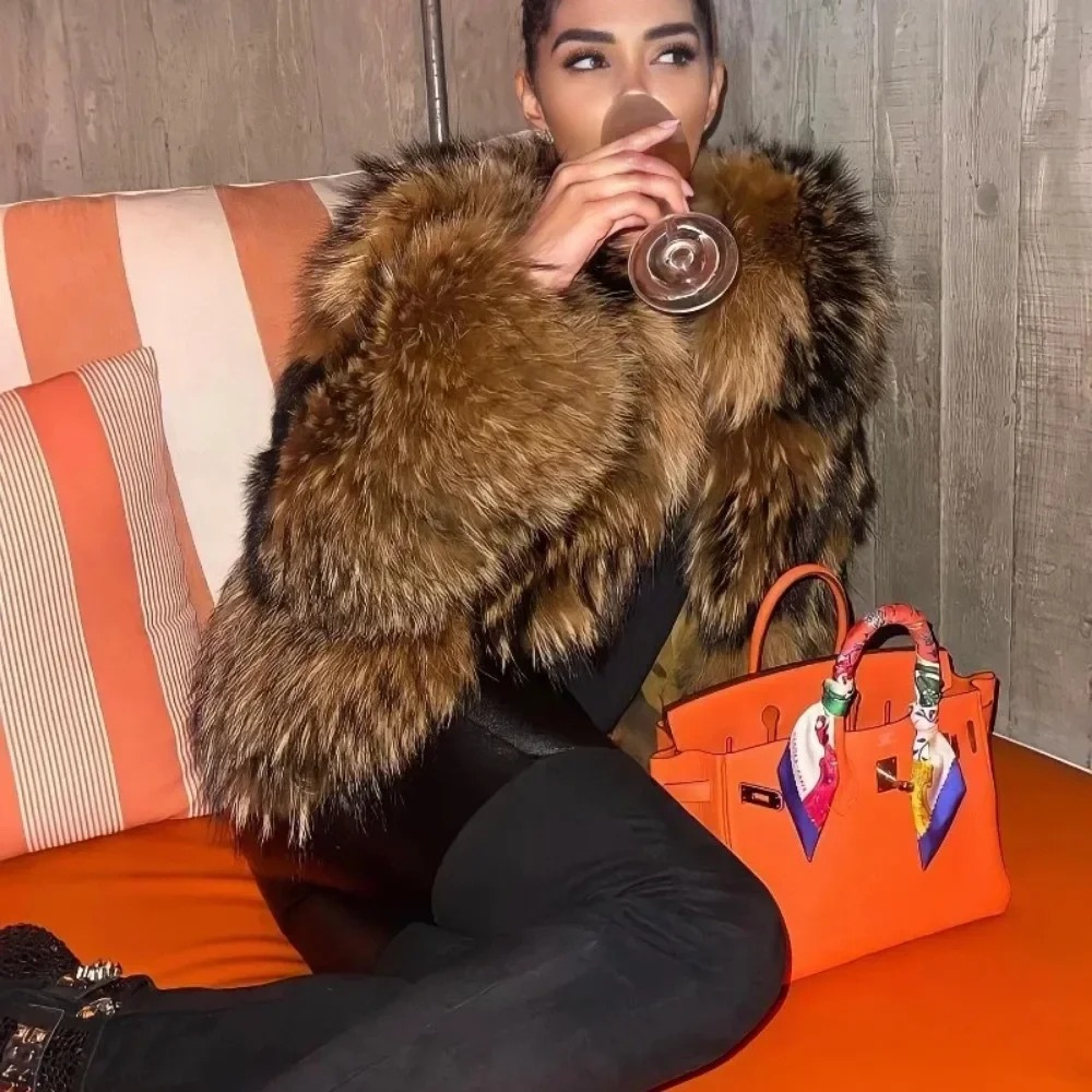 Nova | Luksusowy Płaszcz Zimowy z Imitacji Futra dla Kobiet