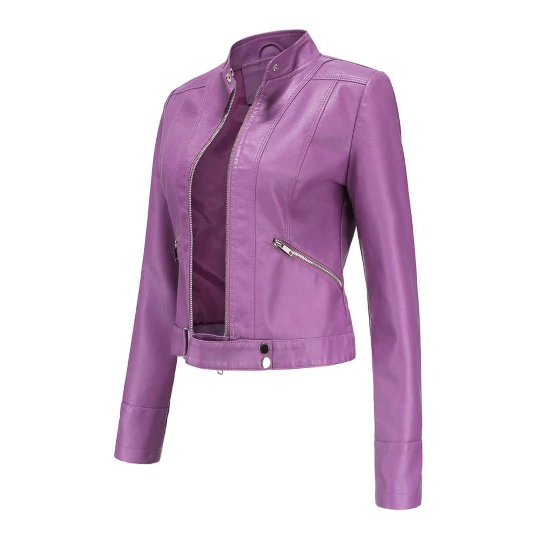 Roksana | Elegancka Skórzana Kurtka Damska Premium Marlene
