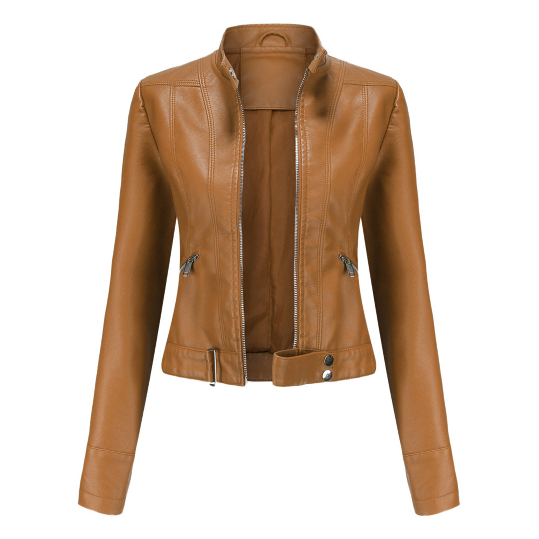 Roksana | Elegancka Skórzana Kurtka Damska Premium Marlene