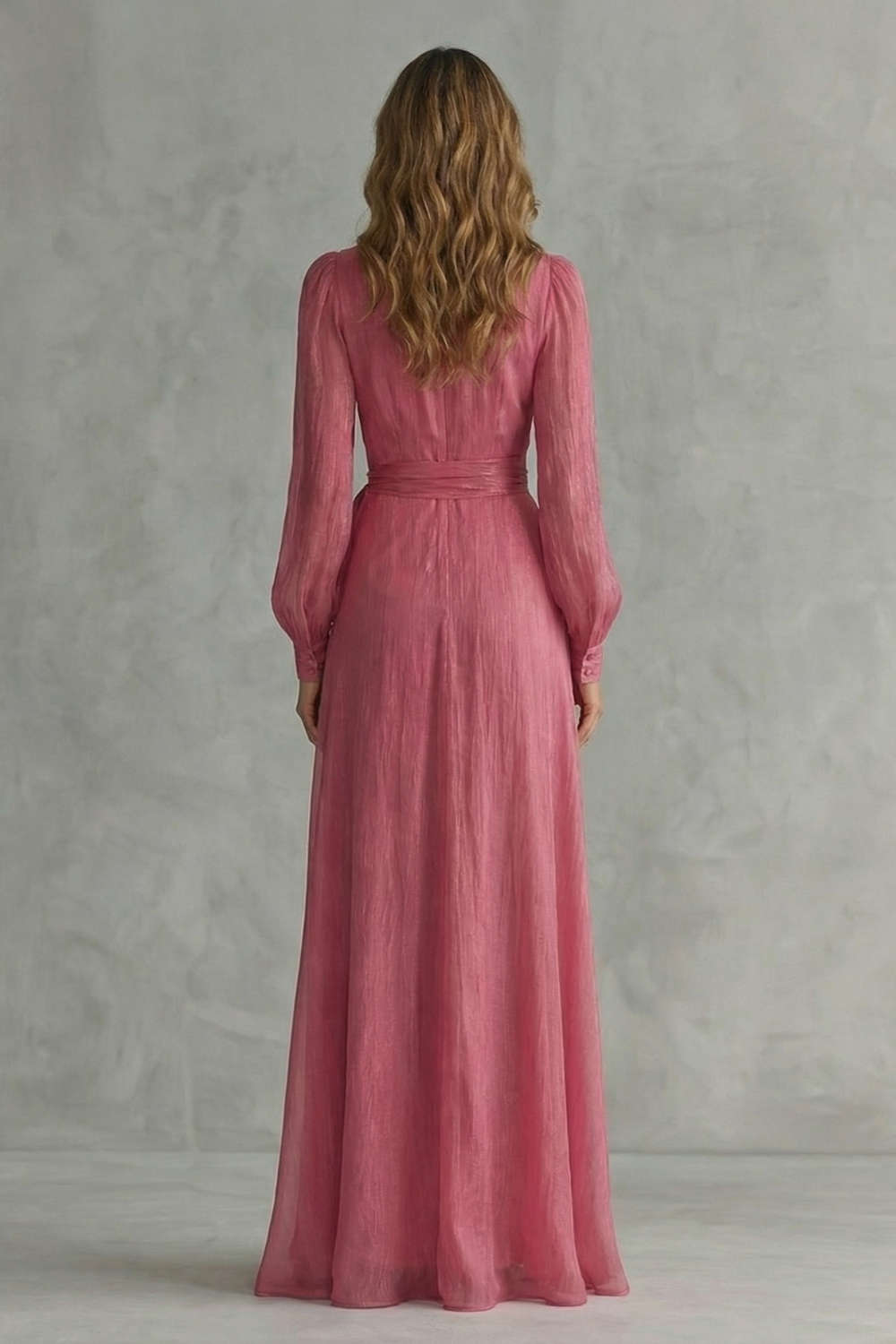 Rosénelle – Elegancja lejącego się szyfonu – Sukienka maxi